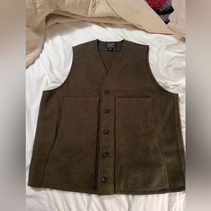 Folsom men’s wool vest